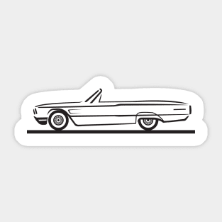 1965 Ford Thunderbird Convertible Sticker